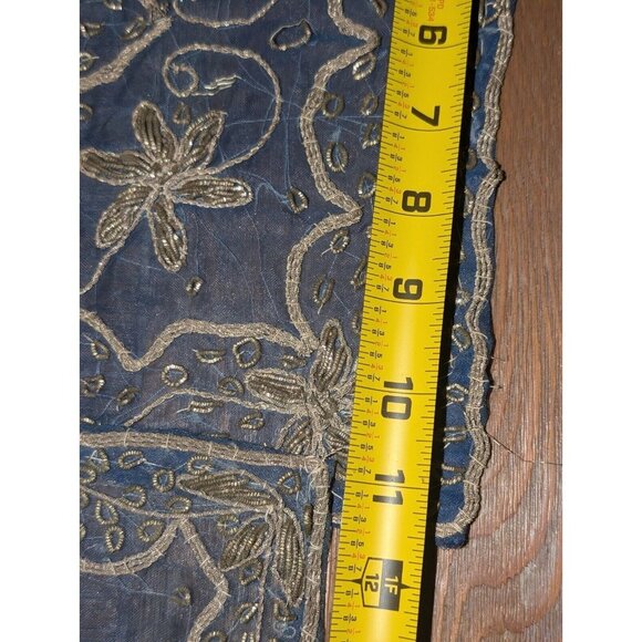 Hand Embroidered Vintage Turkish Coffee/Table Decor Mat/Placement Set - Picture 9 of 10